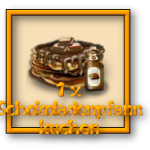 1 x Schokoladenpfannkuchen